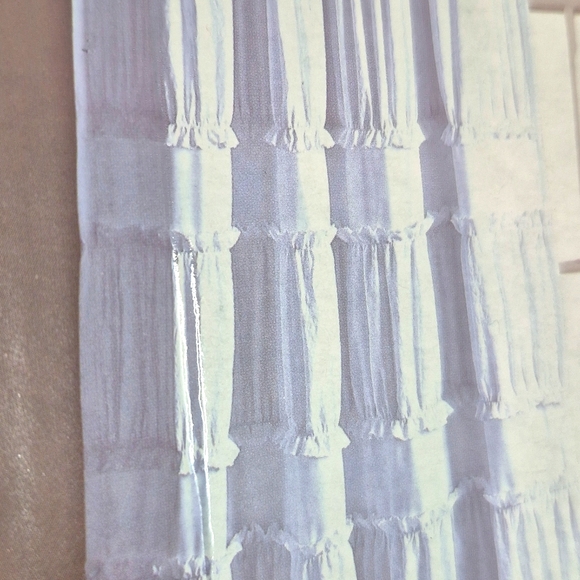 NWT Lush Decor Ruffle Panels Curtains 2 Nova Ruffle Panels - Picture 2 of 6